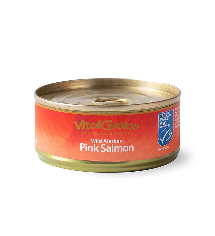 Canned Pink Salmon - with edible skin and bones